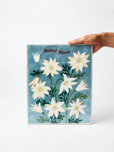 MARKET WALL ART FLANNEL | Jones & Co