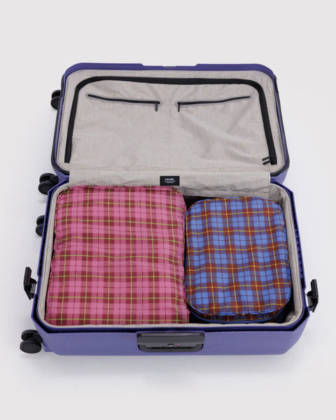 Baggu | Large Packing Cube Set | Check Mix