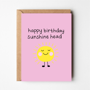 Sunshine Head | Friends Of Henry Paper Co