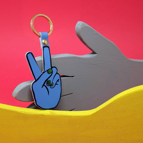 Peace Sign Key Fob | Ark Colour Design