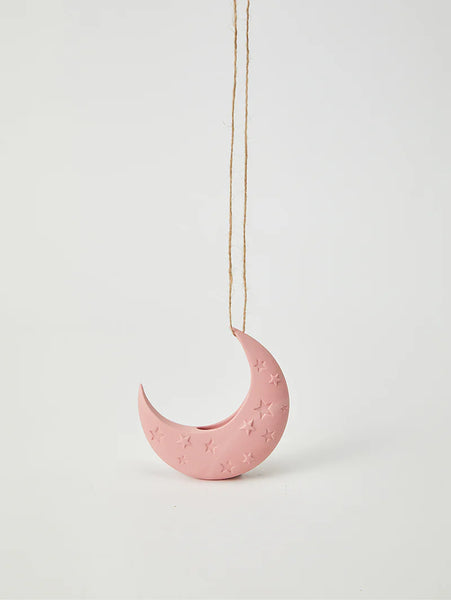 LUNA PINK HANGING VASE | Jones and Co.