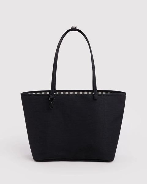 Baggu | Large Nylon Reversible Tote | Black Mix
