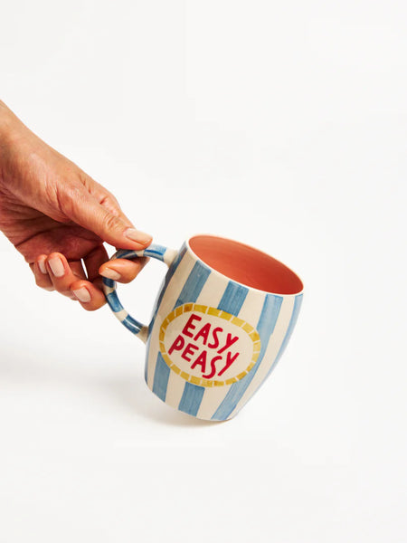 LOVE NOTES MUG EASY PEASY  | Jones & Co