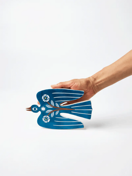 PALOMA WALL ART BLUE BIRD  | Jones & Co