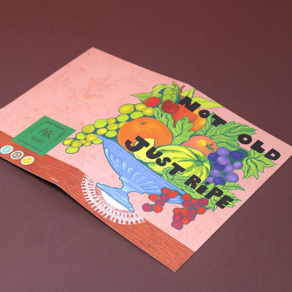 Not Old Just Ripe A6 Greetings Card | Ark Colour Design