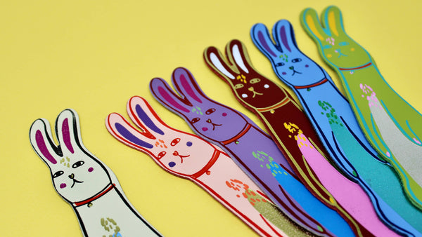 Cute Bunny Bookmark | Ark Colour Design