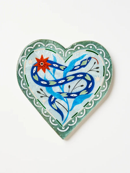 FABLE SNAKE BLUE HEART | Jones & Co