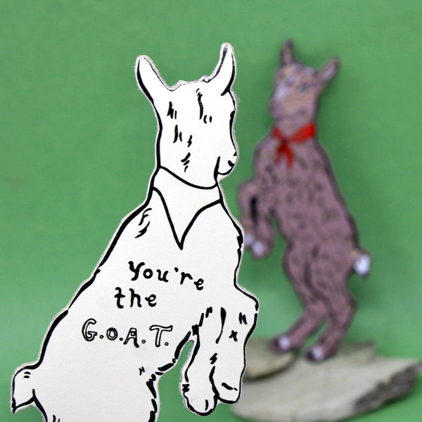 GOAT Bookmark | Ark Colour Design