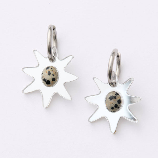 Hera Earrings - Silver | Martha Jean