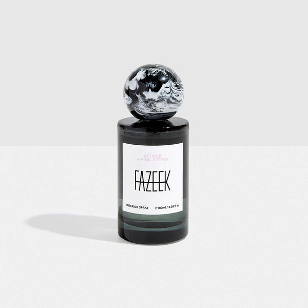 INTERIOR SPRAY - VETIVER + PINK PEPPER 100mls | Fazeek