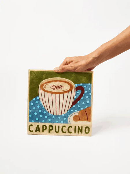 BARISTA WALL ART CAPPUCCINO  | Jones & Co