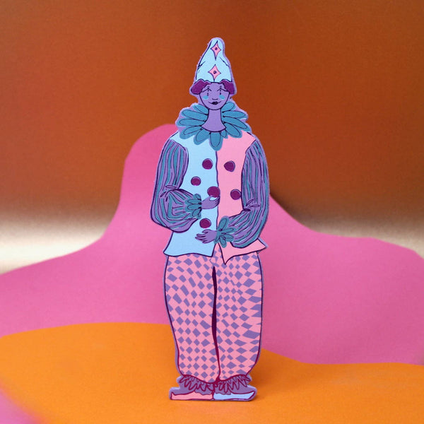 Clown Bookmark | Ark Colour Design