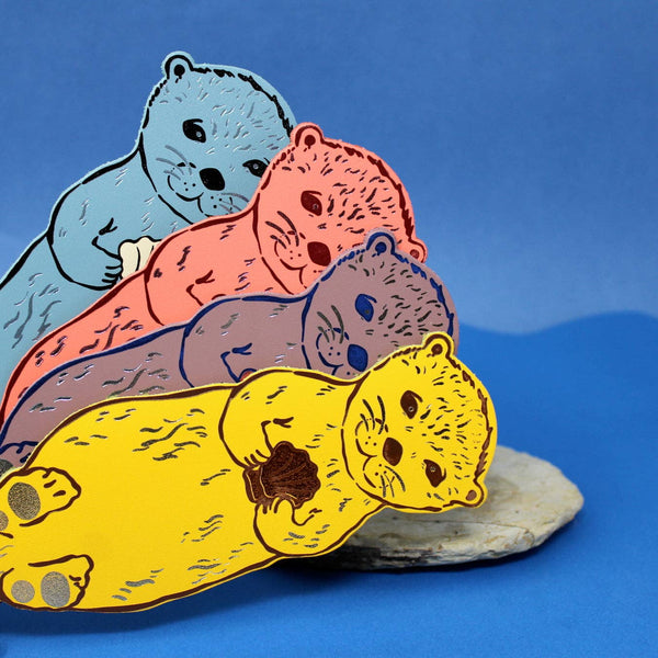 Otter Bookmark | Ark Colour Design