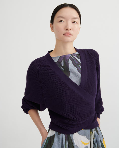 COMPOSURE CARDIGAN - Dahlia | Kowtow