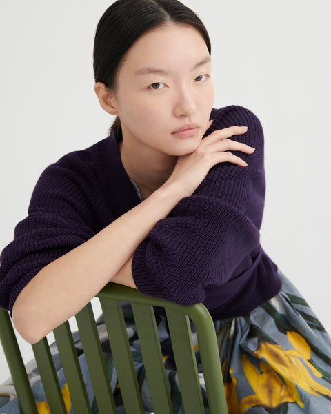 COMPOSURE CARDIGAN - Dahlia | Kowtow