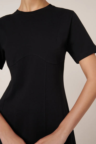Contour Dress - Black | Kowtow
