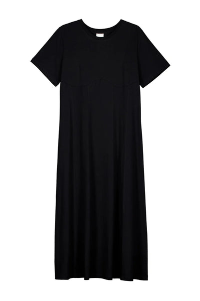 Contour Dress - Black | Kowtow