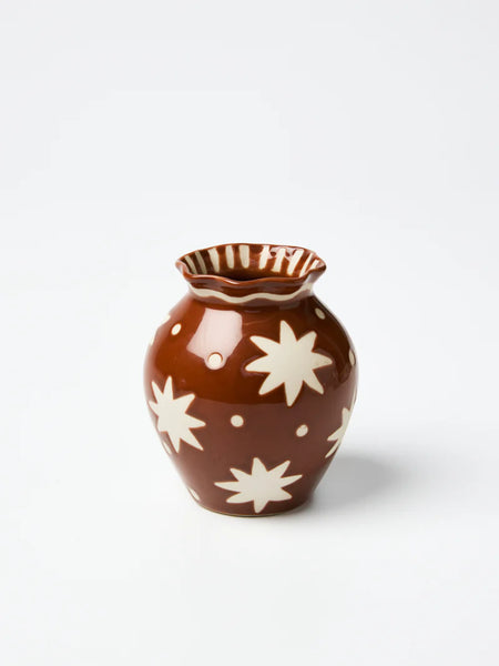 PALOMA VASE STAR TERRA | Jones & Co