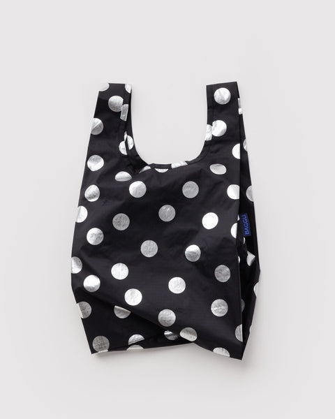 Baggu | Baby | Silver Metallic Polka Dot