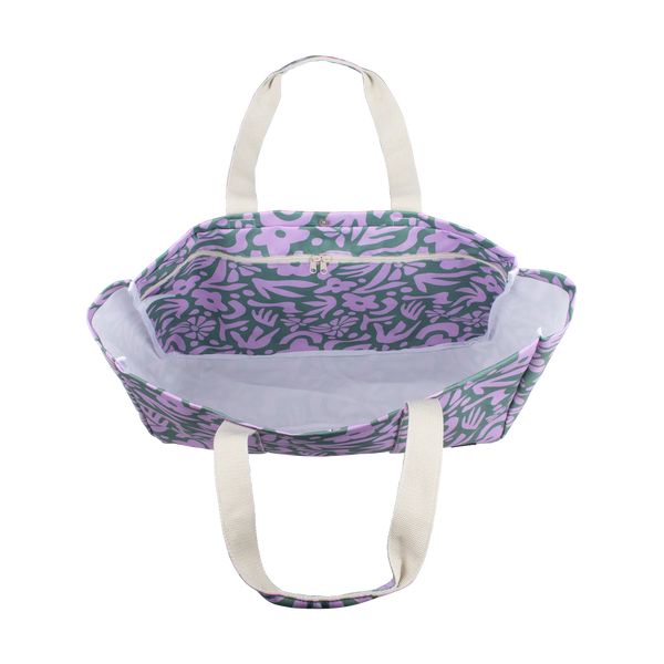 KOLLAB | Carryall Cargo Bag | Lavender Bloom