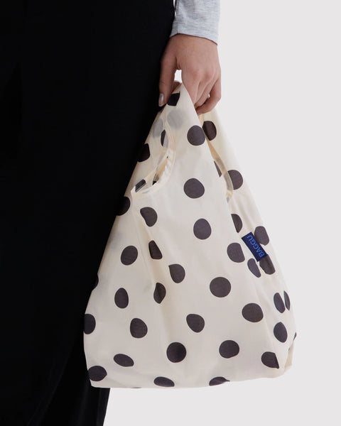 Baggu | Baby | Cream and Black Polka Dot