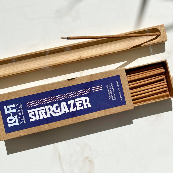 STARGAZER | Incense | Sandalwood, Violet, Musk | Lo-Fi Rituals