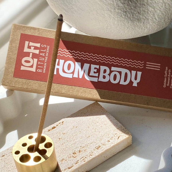 HOMEBODY | Incense | Saffron, Tobacco Leaf, Tonka Bean | Lo-Fi Rituals