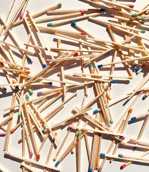 Rainbow matches | Bon Lux