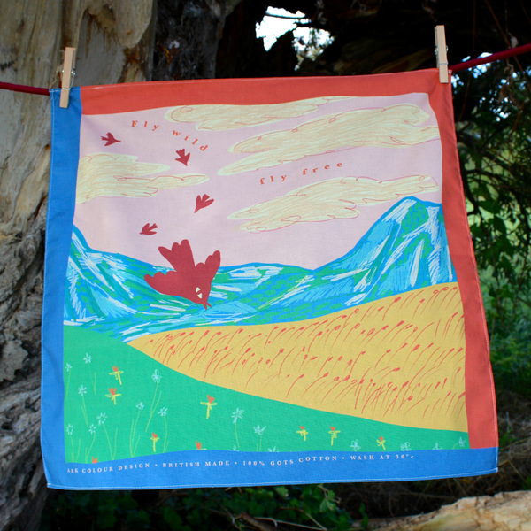 Flying Birds Bandana | Ark Colour Design