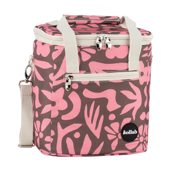 KOLLAB | Mini Cooler | Peach Bloom