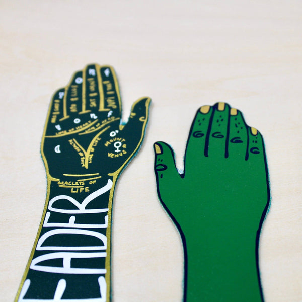 Palm Reader Bookmark | Ark Colour Design