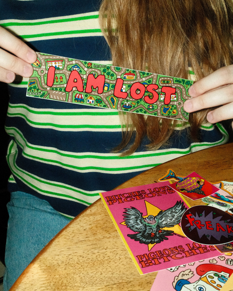 I Am Lost Bumper Sticker | Odd Hand Co