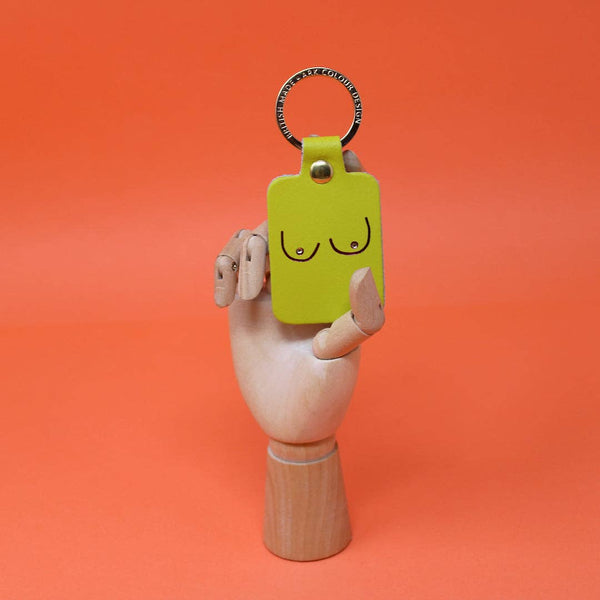 Boob Leather Key Fob | Ark Colour Design