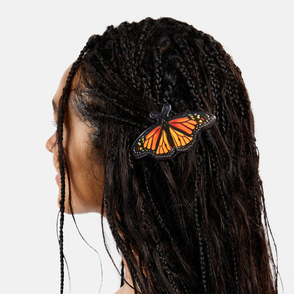 Barrette in Monarch Butterfly | Chunks