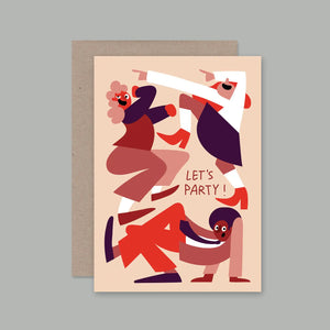 Let's Party Card | AHD Paper Co.