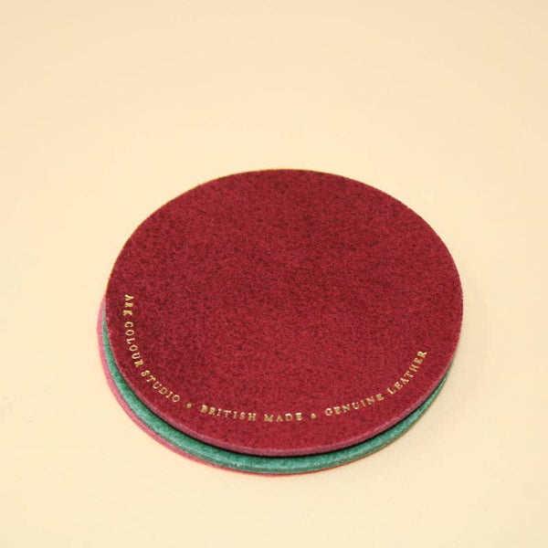 Happy Face Coasters - Set of 4 | Ark Colour Design