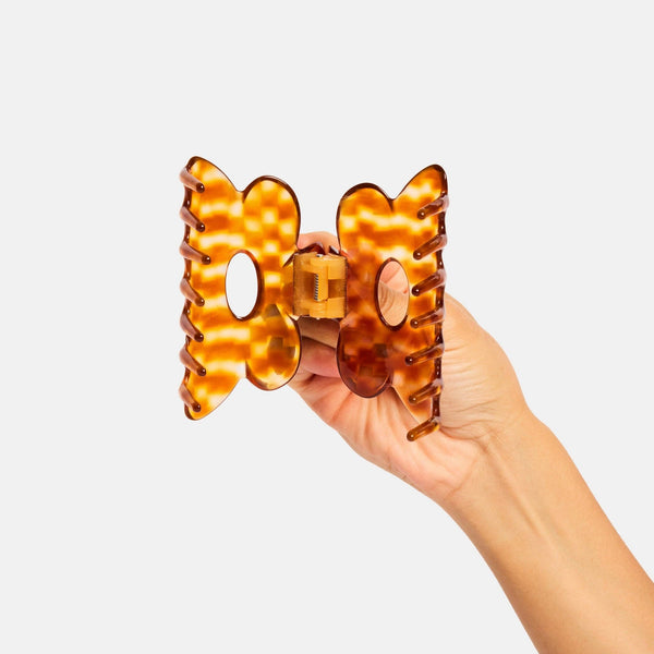 Flower Claw in Honey Check | Chunks