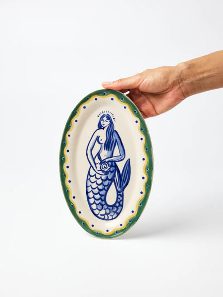PICCOLO VITA PLATE MERMAID  | Jones & Co