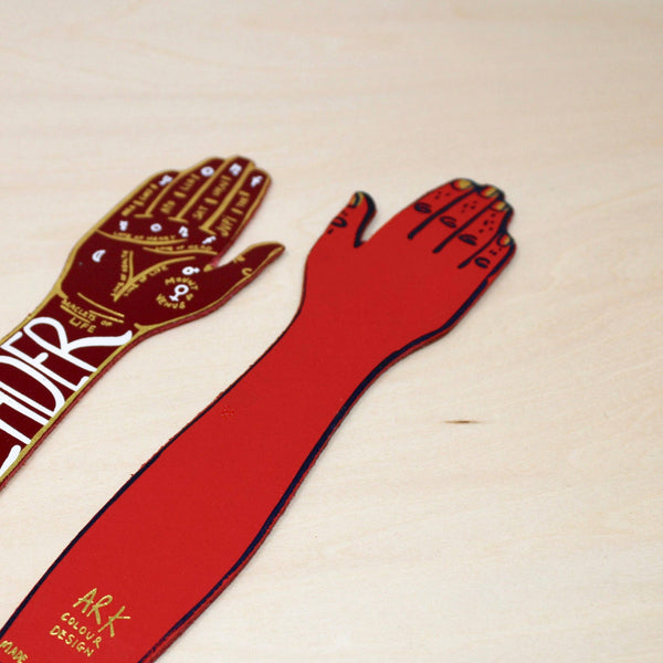 Palm Reader Bookmark | Ark Colour Design