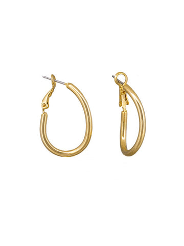 Gold Twist Hoops | Tiger Tree