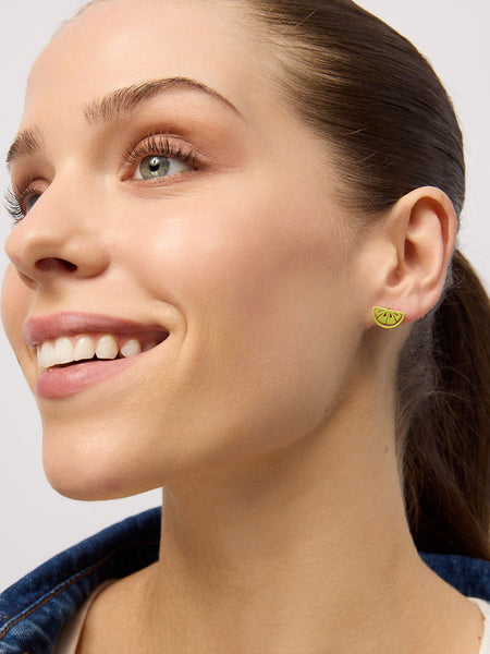 Green Fruit Slice  Earring | Tiger Tree