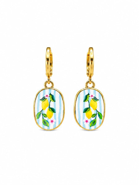 Blue Stripy Lemon Huggies  | Tiger Tree