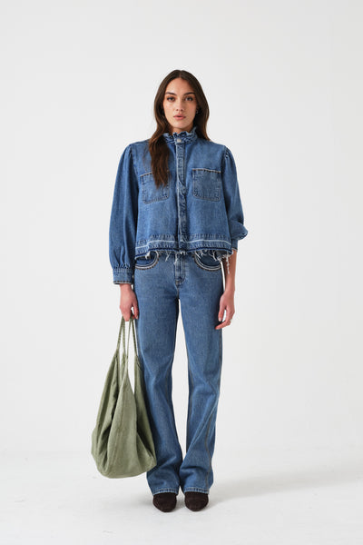 Ziggy Cropped Jacket - Rodeo | Seventy + Mochi | LAST SIZE XS