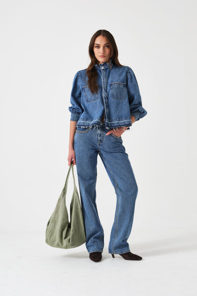 Ziggy Cropped Jacket - Rodeo | Seventy + Mochi | LAST SIZE XS
