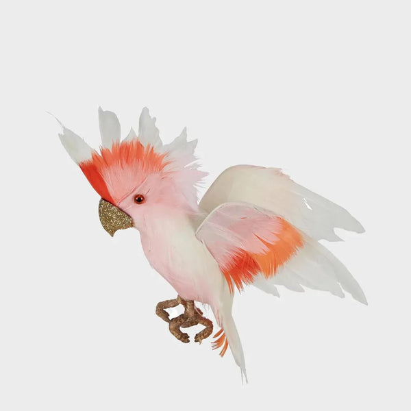 Galah Flying Bird Small Pink White | Florabelle