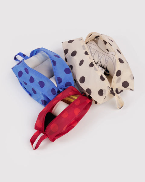 Baggu | 3D Zip Set | Polka Dot Mix