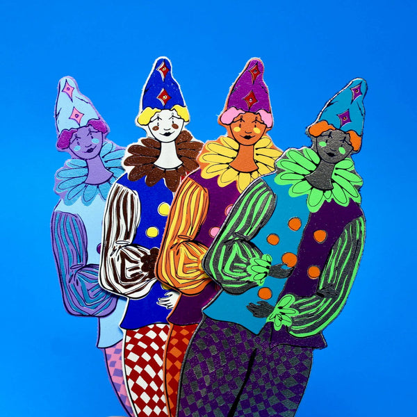 Clown Bookmark | Ark Colour Design
