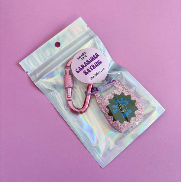 Trash Bag Carabiner Keyring | Studio Flos