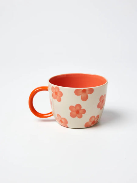 CHINO MUG DAISY PEACH  | Jones & Co