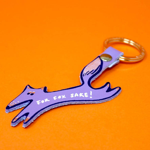 For Fox Sake Key Fob | Ark Colour Design